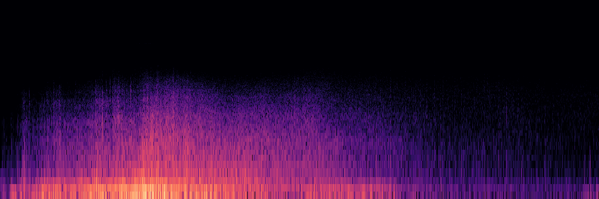 Spectrogram: Prominent Snow Avalanche